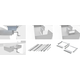 Fixol - universele set voor lade-uitsparing
