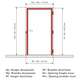 Xinnix X40 kit + deurblad wit 2015 x 780 L/R