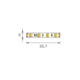Ledsrtip 5mm Emotion Dual Color 5M 24V