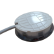 Solo ledspot d.58mm 2.4w 4000K 230V RVS-look+ 2 M + 2 meter kabel zonder stekker