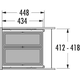 Hailo as cargo afvalemmer 450 21/17