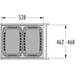 Hailo Laundry Carrier k.50 2x33l grijs