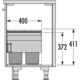 Hailo cargo aqua k.60cm 2 x 13l antraciet SoftClose - volledig uittrekbaar