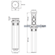 AUTOMATIK ZWART B-F 2 ST + USB A/C + QI
