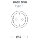 Rond 2.0 - multifit stopcontact nl-d lbrons/wit
