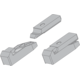 Verbindingsbeslag onzichtbaar z/lip 12mm