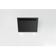 Novy Vision 75 cm zwart glas wanddampkap