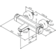 Thermixa 700 thermostat. bad/douchemengkr. chroom