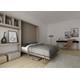 Click v top kantelbed 163x202