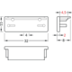 Eindstuk Wide24 wit