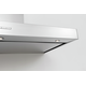Novy salsa 90 cm RVS wanddampkap