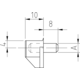 Schapdrager Safe 5mm bruin