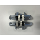Onzichtbaar scharnier 115.8x24.7mm nikkel geborste ld