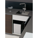 Highline 1 afvalemmer 21l rvs k.40cm volledig uittrekbaar met SoftClose