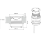 Ring d-nl-l 1 stopcontact + 1 usb wit