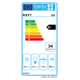 Novy Mini Pureline 90 cm RVS afzonderlijke motor 84 cm