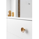 Knop DISC Ø38 hout walnoot
