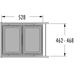 Hailo eurocargo-Synchro k.50cm 2x38l SoftClose