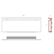 Aansluitplint zwart XP50 - X4 - B-set 01 (1 set)