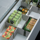 Ninka cuisioflex ladeindeling grijs (set van 2 st)