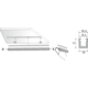 Pro Sky plexi led profiel fume 3000mm