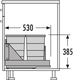 Hailo bottom mount 40-60cm2x24l - metalen drager - 2x24l - metalen drager - volledig uitsc