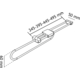 Uittrekbare klederhanger 34.5cm