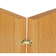 USY scharnier 12mm koper