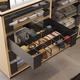 Chic line verdeler antraciet h.85  l.143mm