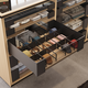 Chic line verdeler antraciet h.105  l.416mm
