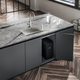 Mythos Water Hub 5 in 1 - Zwenkbare kraan / Zijhendel / RVS