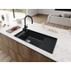 Mythos Water Hub 6 in 1 - Zwenkbare kraan / Zijhendel / Zwart Mat