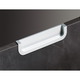 greep om in te laten Athena, boorafstand 160, L 170 mm, B 19 mm, H 36 mm, Aluminiumkleurig