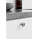 Knop AUTUMN Ø36 H34 zamak rvs-look
