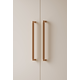 Greep BROOKLYN BIG BA1056 L1074 aluminium geborsteld brons