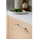 Greep chateau ba128 l180 zamak RVS-look