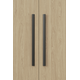 Greep ciel ba544 l600 alu mat zwart