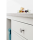 Knop Classic ø34x28 zamak RVS-look