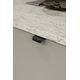 Greep comet ba32 l50 alu mat zwart