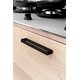 Greep cubico ba96 l105 zamak mat zwart
