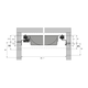 Ladegeleiders Quadro 12, Push to open, EB 292 mm / 392 mm, 510 mm, links en rechts