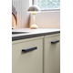 Greep elan ba160 l200 alu geborsteld mat zwart
