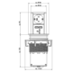 Elevator 2 zwart mat b-f 2 stopcontacten