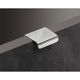 Greep Empoli, boorafstand 25, L 38 mm, B 36 mm, H 15 mm, roestvrij staal finish geborsteld