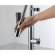 Vital - Filtersysteem met beweegbare uitloop / Chroom-Gun metal