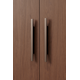 Greep facet ba160 l284 alu mat brons