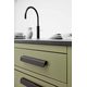 Greep fall ba224 l236 alu antiek brons