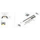 Led profiel groove10 c/u 3000 zwart geanodiseerd