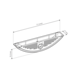 Verbindingssysteem voor lichtgewichtpanelen zonder randhout LC P-16x11 80 st