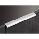 Greeplijst Lindavia, L 2000 mm, B 43 mm, H 14 mm, Aluminium geëloxeerd